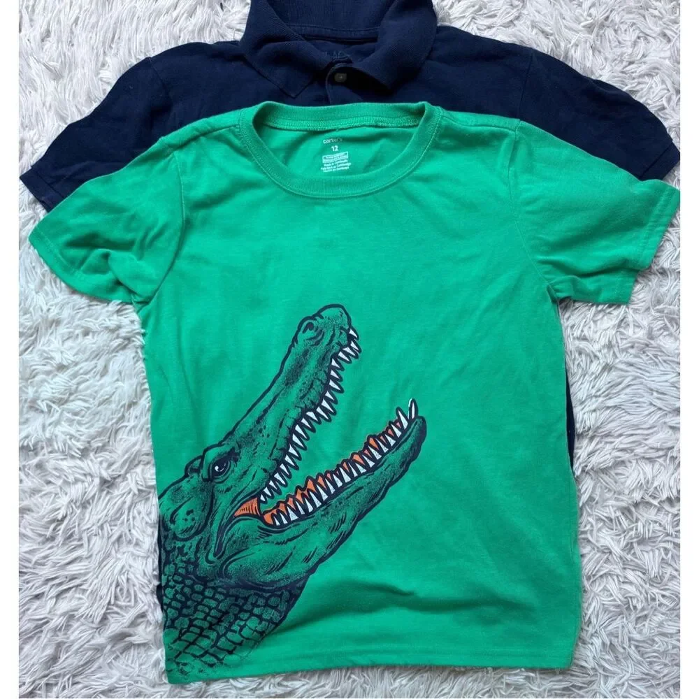 3 piece boys polo & Tshirt bundle size 10-12 by Marvel, Carters & Children’s Pla
